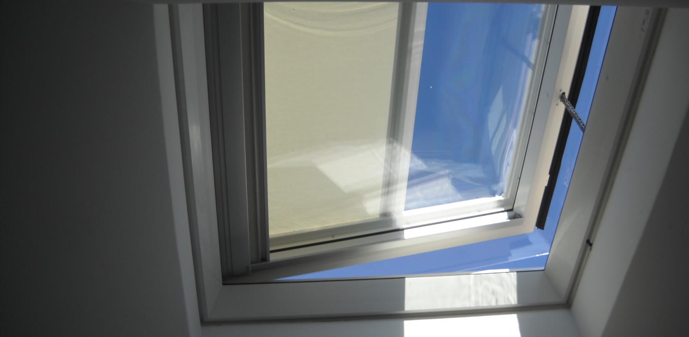 Zonwering voor lichtkoepel